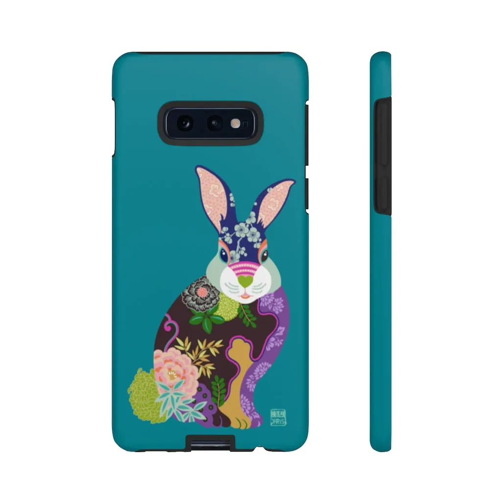 THE PEONY RABBIT Chinese Zodiac Phone Case