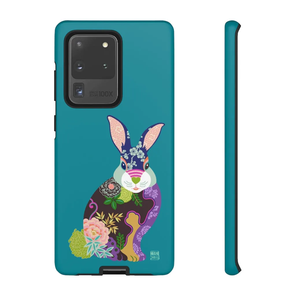 THE PEONY RABBIT Chinese Zodiac Phone Case