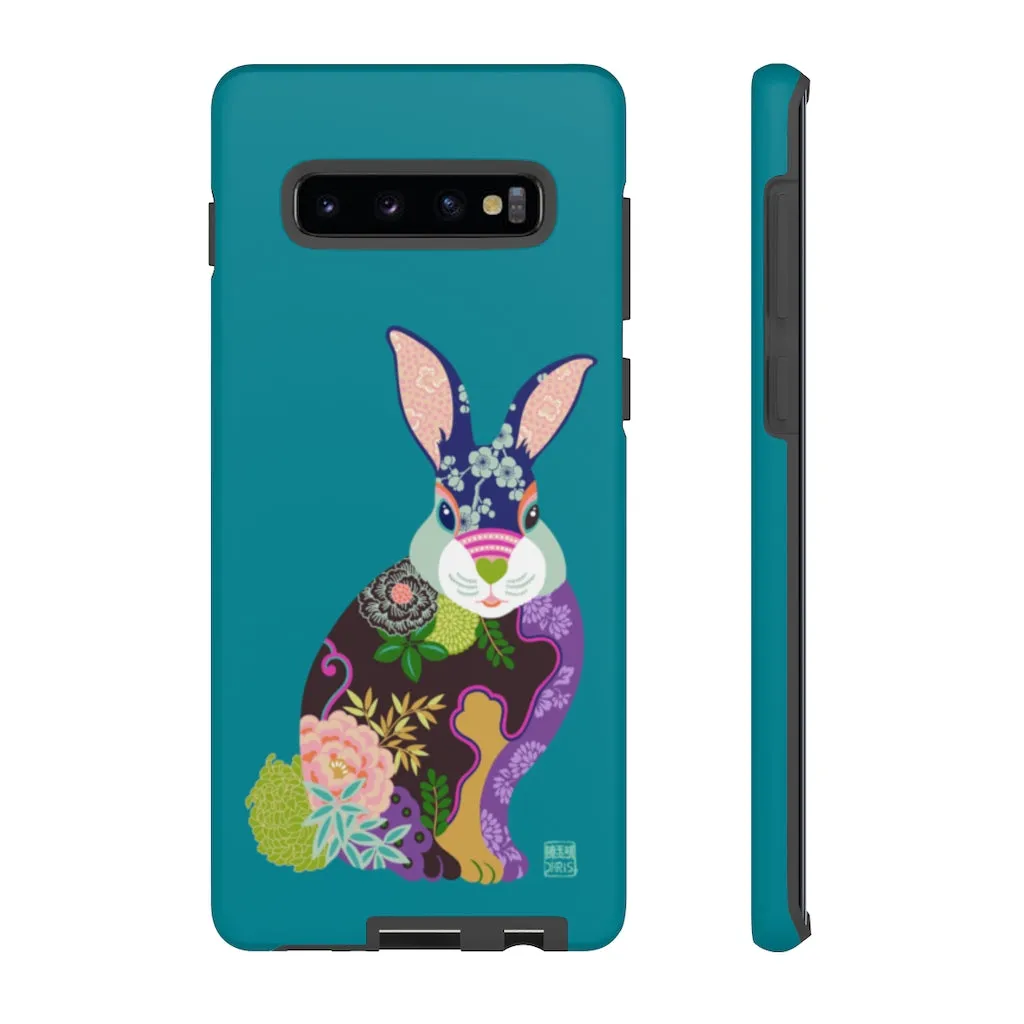 THE PEONY RABBIT Chinese Zodiac Phone Case