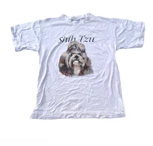 Vintage Bright Light, Shih Tzu T-Shirt