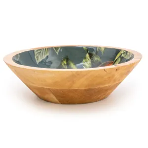 Wooden Bowl (Orange Blossom)