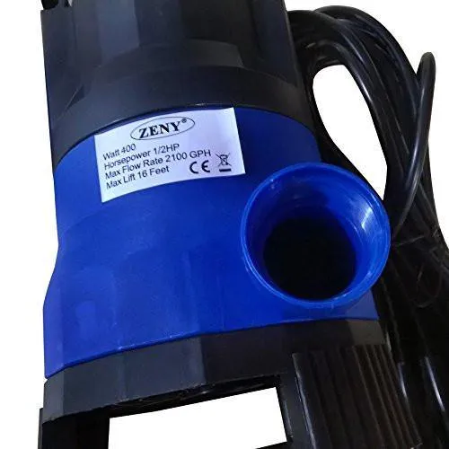 ZENY™ 2000GPH Submersible Clean/Dirty Water Pump